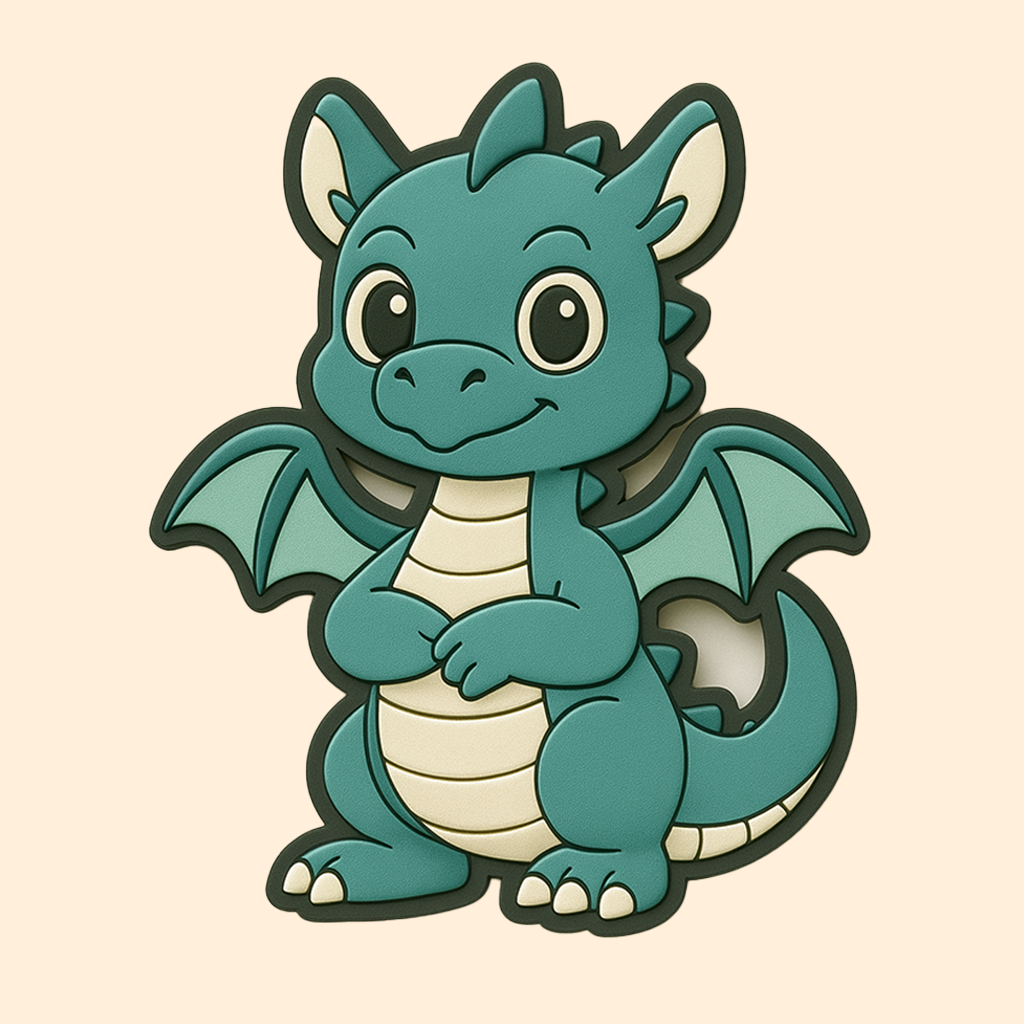 Keks the Blue Dragon