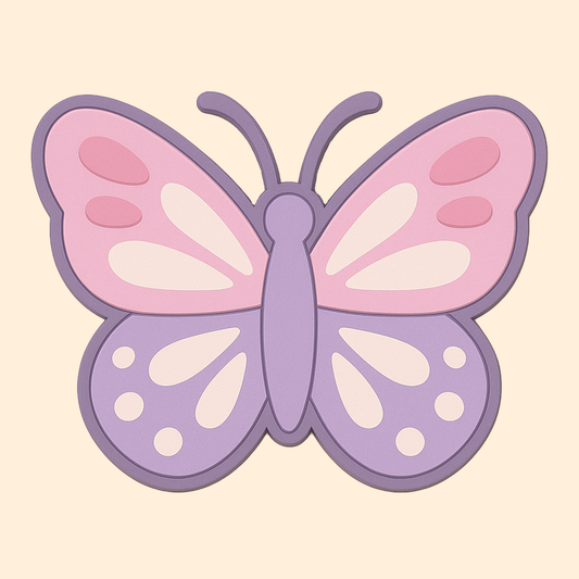 Pink and Purple Butterfly